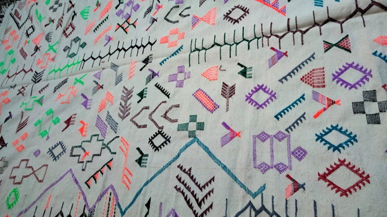 Image 1 of Handgeknoopt Berber kleed wol 292x190cm