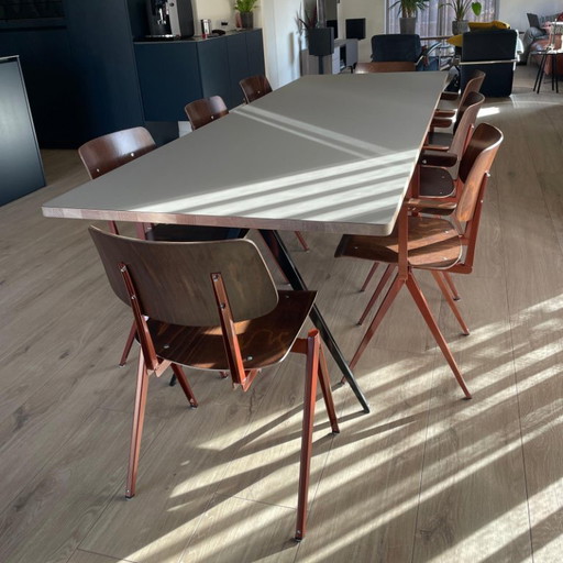 Dining room furniture Galvanitas 6 chairs and table