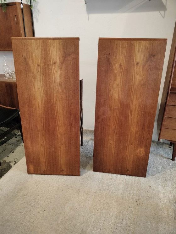 Image 1 of Vintage teak Danish round dining table VV Møbler