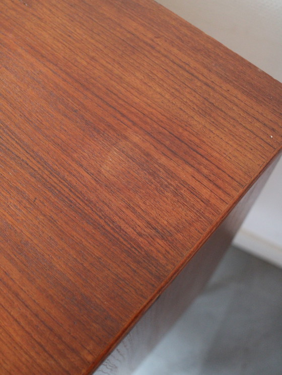 Image 1 of Vintage Danish teak chest of drawers, wide!