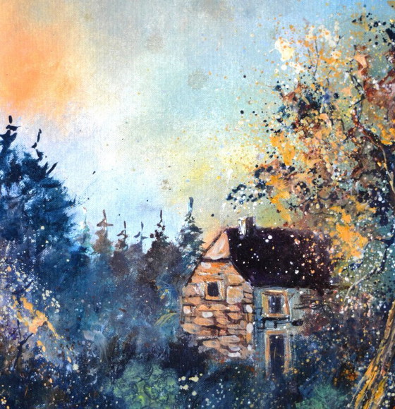 A Hunter's Shelter – Paintings & Drawings, Canvas (photo 3 of 5)