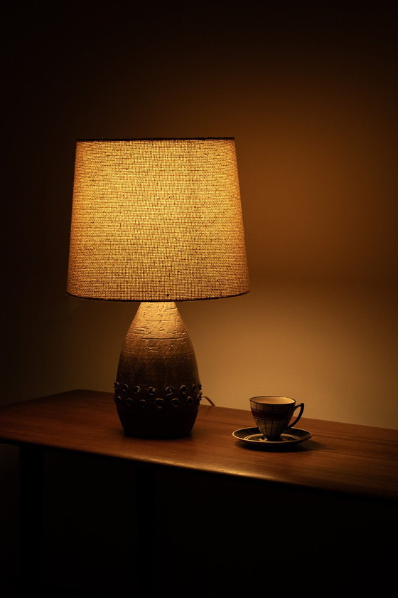 Image 1 of Deense keramiek tafellamp