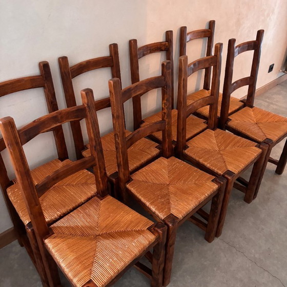 Image 1 of Mesa extensible con 8 sillas