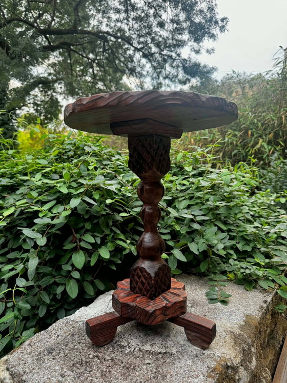 Tavolino in legno degli anni '50 – Tavolini, Wood, Vintage (photo 8 of 9)