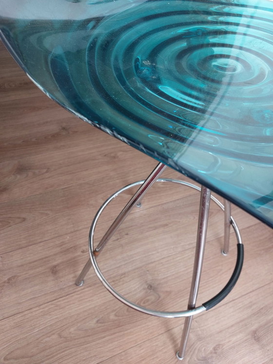 Calligaris L'eau Barstools (3 pieces) – Chrome, Plastic (photo 9 of 13)