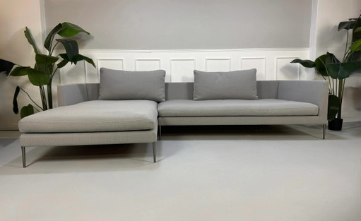 Canapé design COR Pilotis Gris Stoff