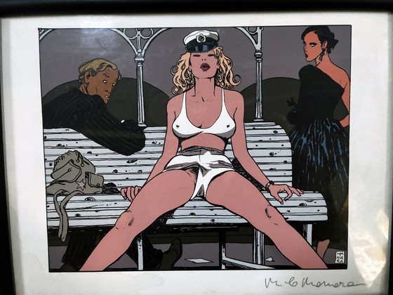 Image 1 of Serigrafia firmata • Il profumo dell'invisibile • Milo Manara • Edizione originale • 1986
