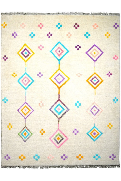 Handgeknüpfter Gabbeh Basi 195 x 154 cm