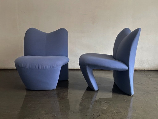 Paar vintage Jane Dillon fauteuils