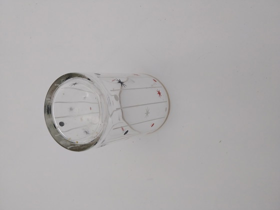 Image 1 of Juego de 5 vasos de agua de mediados de siglo de Francia.