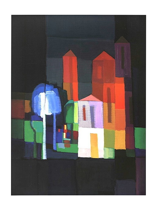 Ton Schulten----Blühender Baum