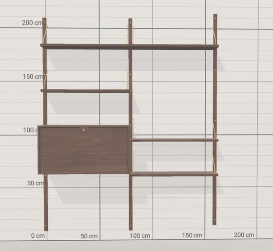Image 1 of Pensile DK3 Royal System in noce