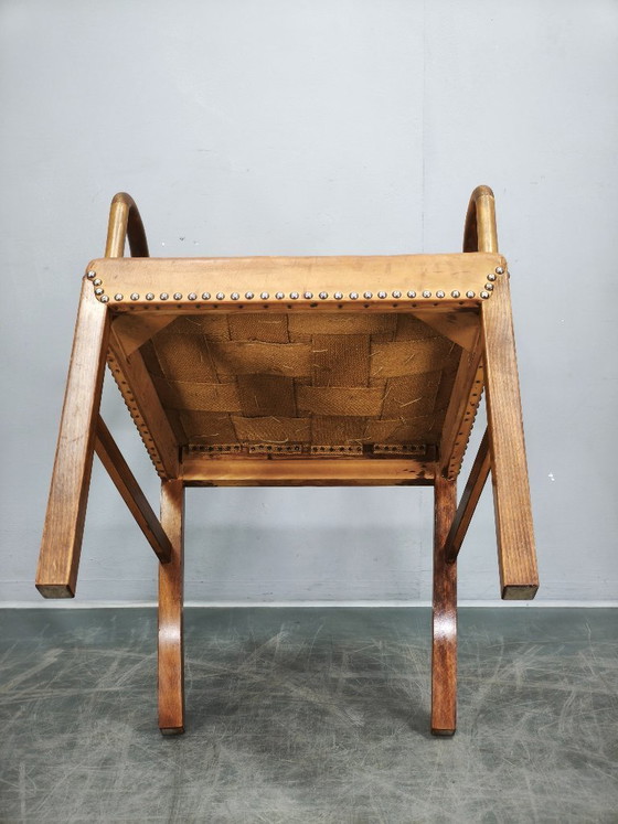 Image 1 of Fauteuil Ole Wanscher modèle 1675 pour Fritz Hansen, Danemark 1942