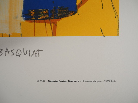 Jean-Michel Basquiat: Sign of Welcome, Signed Lithograph – Lithographs & prints, Paper (photo 8 of 10)