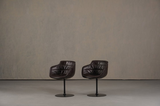 Image 1 of Flow fauteuils van Jean-Marie Massaud voor MDF, Italië, jaren 2000, set van 2.