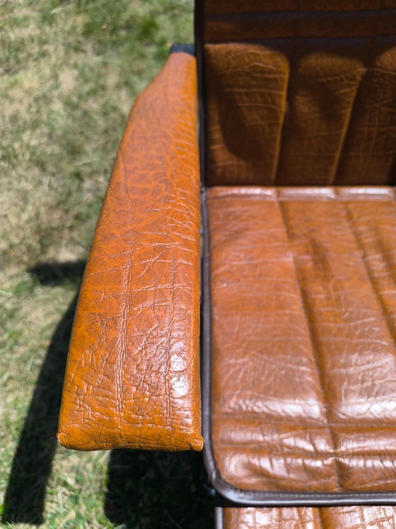 Image 1 of Een paar iconische Maule Marga relaxfauteuils – Italiaans design uit de jaren 70.