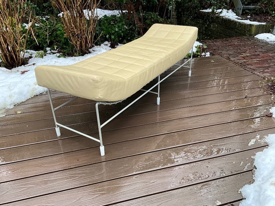 Image 1 of Canapé 2 places LEOLUX VOLARE avec repose-pieds