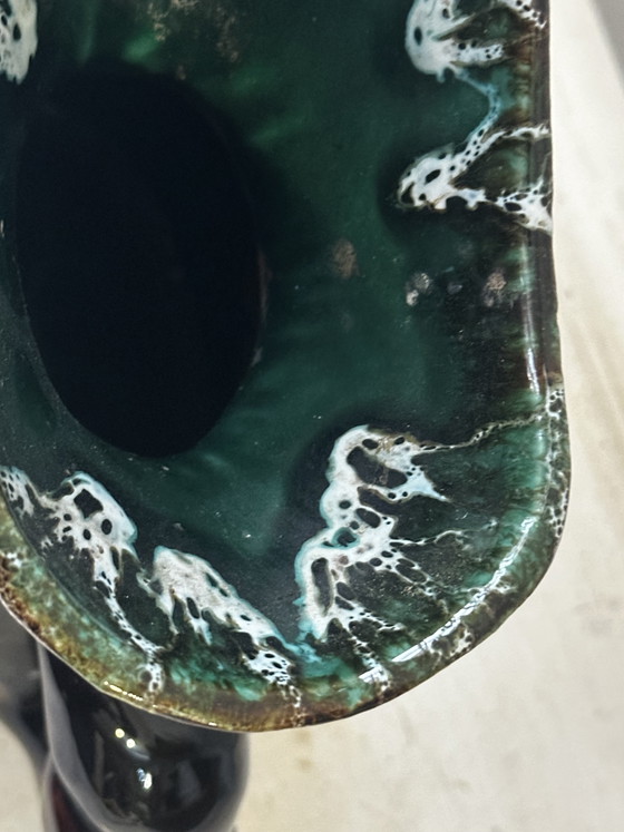 Sculptural Vallauris Pitcher in Glazed Ceramic, 1960s – Glass & Decanter, Vintage (photo 10 of 15)