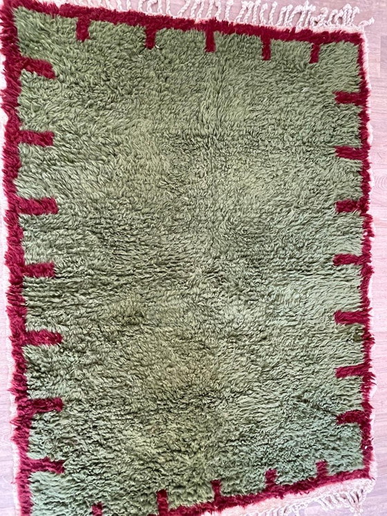 Image 1 of Handmade Berber Beni Ouaraine Rug, Size 140/260 cm