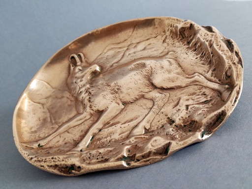 Krupp Berndorf Austria - art deco bowl designed by Otto Jarl 1900