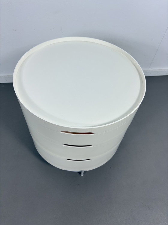 Image 1 of Vintage IKEA white modular table designed by T.Richardson, C.Brill, A.Williams.