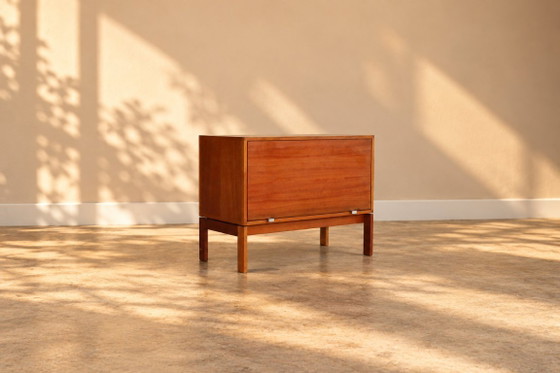 Vintage Filing Cabinet | Cabinet | 60s | Munch Mobler – Wood, Chrome (photo 2 of 7)