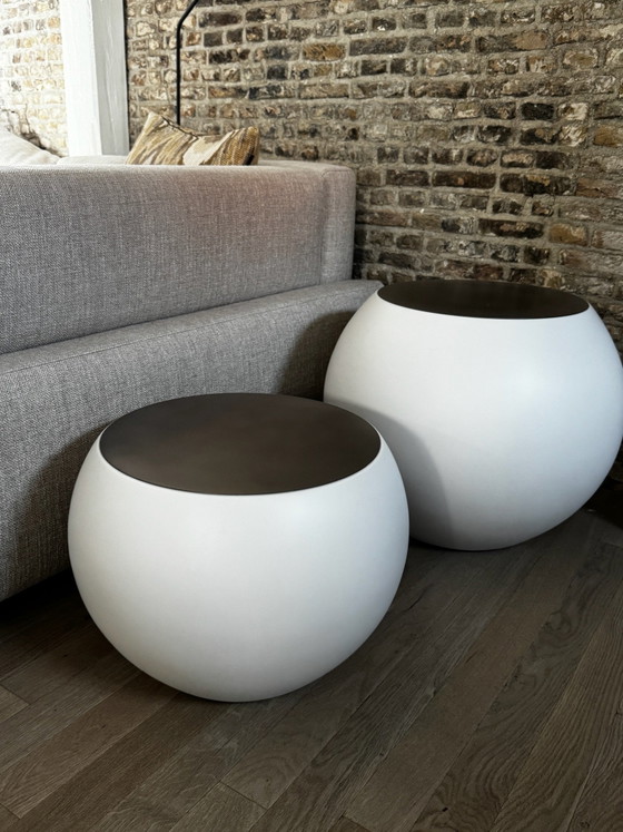 Meridiani Bongo – Due Tavolini di design italiani esclusivi – Plastica (photo 3 of 5)