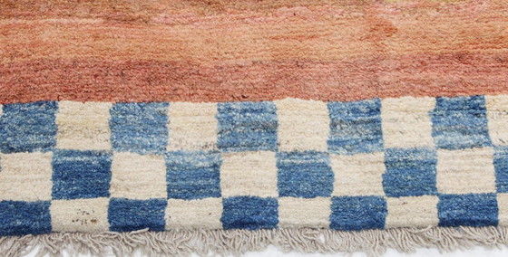 Image 1 of Original Perserteppich Gabbeh Ghashghai Orientteppich 204 cm x 108 cm Alt Natur