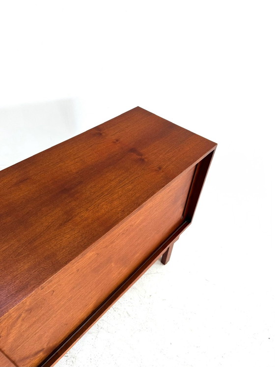 Vintage teak sideboard, Jean Batenburg ‘60 – Wood, Cast Iron (photo 12 of 15)