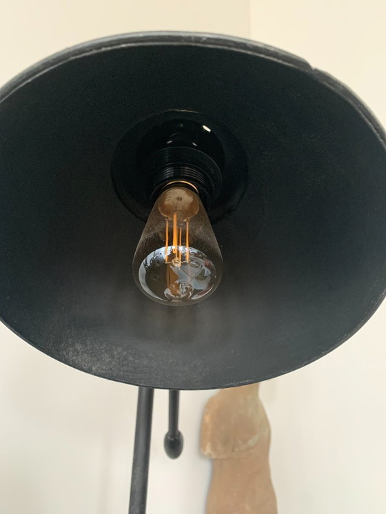 Image 1 of 2x Lampe de bureau vintage noire