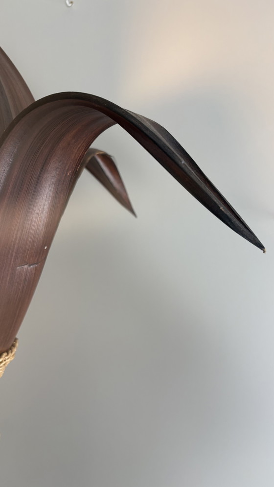 Image 1 of 2 x Vintage palmboom lampen set vloerlampen 195 cm