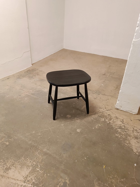 Image 1 of Ilmari Tapiovaara black stool 