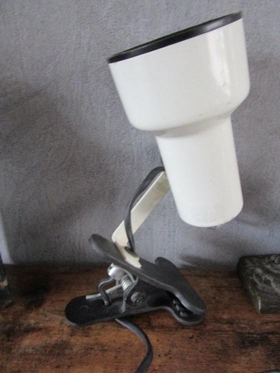 Image 1 of Faretto vintage a morsetto del marchio olandese Herda, degli anni '70.