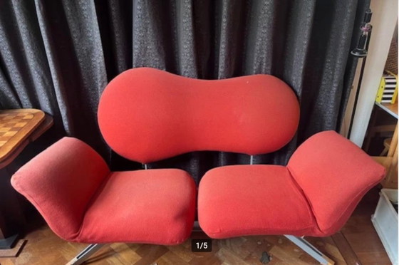 Image 1 of Bonaldo type Arnold Italian design 1980, two-seater transformable