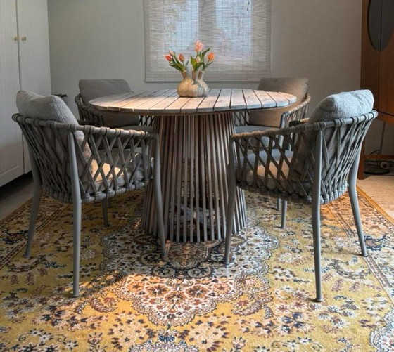 Image 1 of 4 B&B Italia Erica tuinstoelen dining arm chairs new production 2025