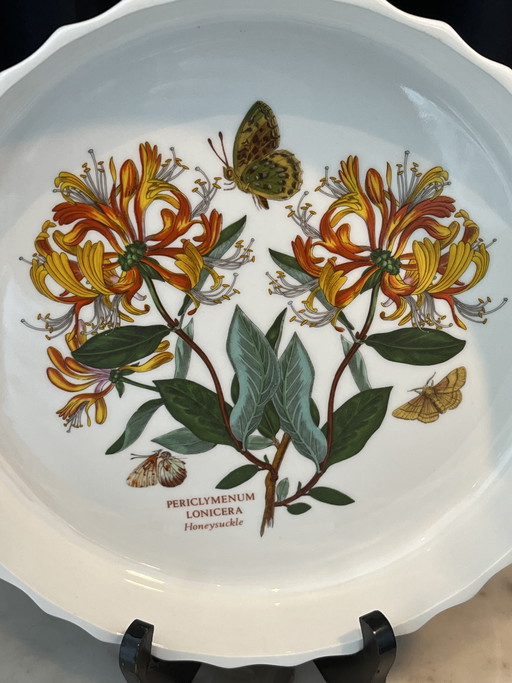 Molde para quiche/tarta vintage del Jardín Botánico de Portmeirion