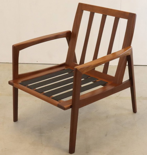 Image 1 of Vintage armchair easy chair newly upholstered 'Mettman'