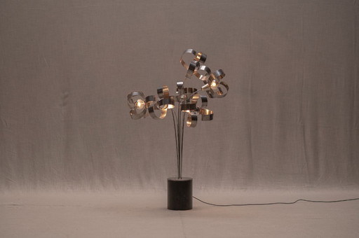 Lampadaire italien Space Age, 1970