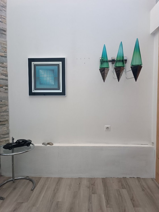 Image 1 of Importante applique par Guido De Majo pour DMI 1970s