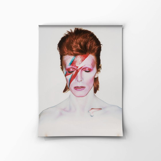 Image 1 of 1x Brian Duffy – David Bowie, Aladdin Sane (Closed Eyes), 1973