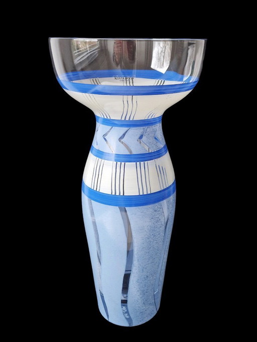 Kosta Boda - "Tonga" vase by Monica Backström - 35cm!