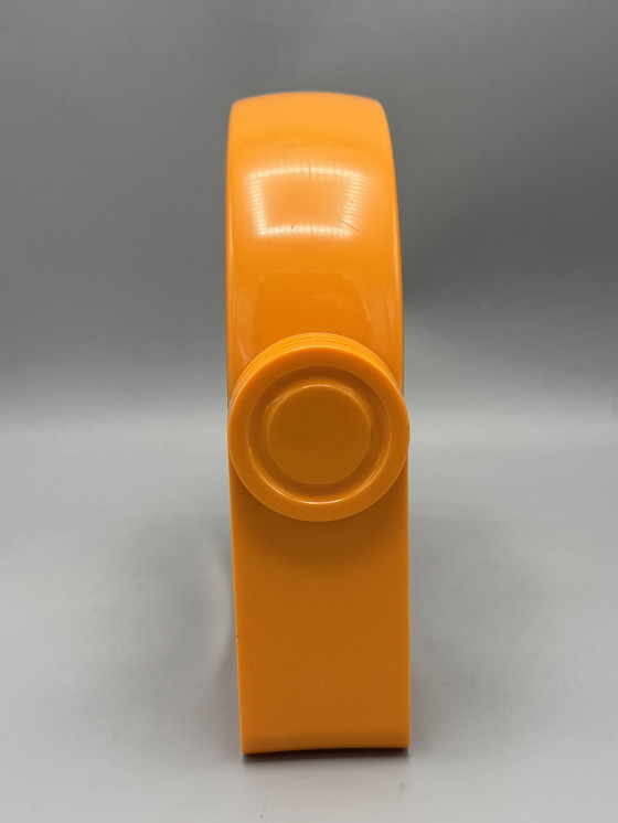 Image 1 of Vintage orange double-sided mirror