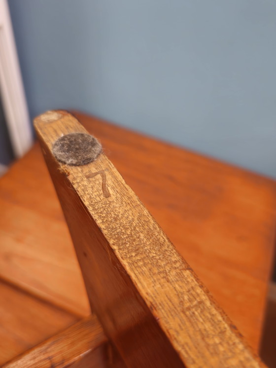 Image 1 of Vintage Teak Mimiset Nesting Bijzettafel Tafeltje 