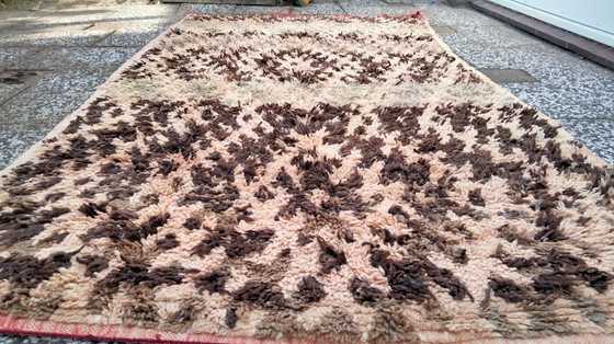 Image 1 of Hand-knotted Berber wool rug 275x150cm