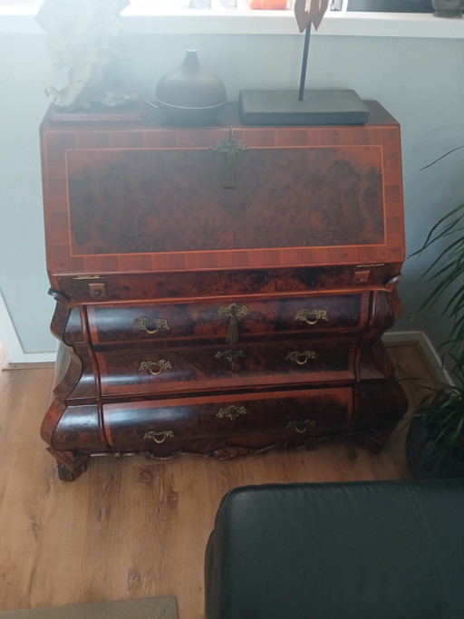Bellissimo segretario antico Biedemeier – bureau, Wood, Other