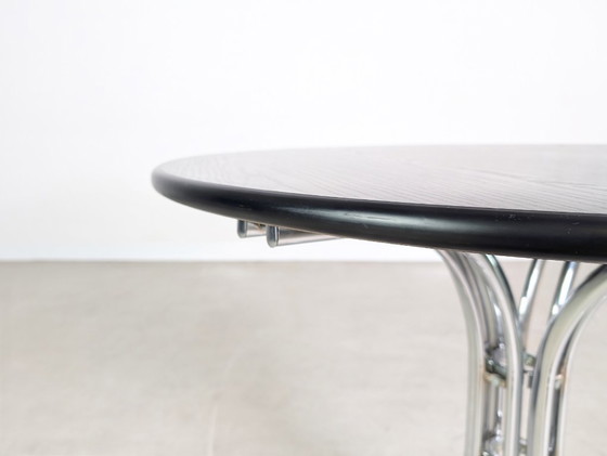 Image 1 of Mesa de comedor original de mediados de siglo, 1970, Rinaldi Gastone, estilo espacial, Italia