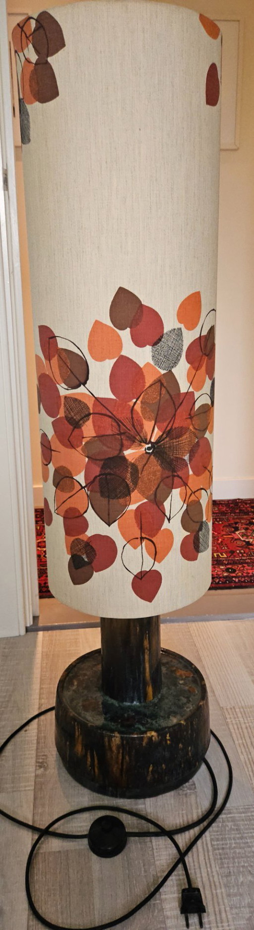 Keramische vloerlamp jaren 60