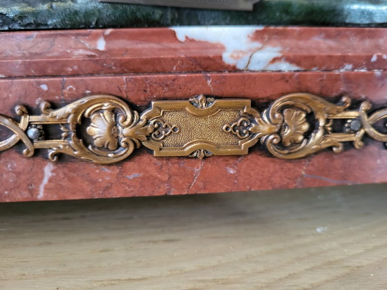 Image 1 of Juego de relojes franceses antiguos de 3 piezas (aprox. 1890-1910) – Signé Guillemin