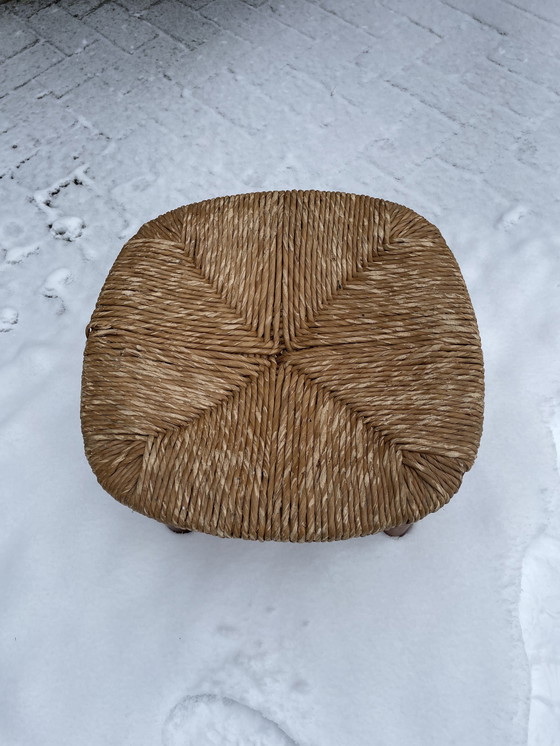 Image 1 of Italian Rush stool by Lorenzo Forges Davanzati