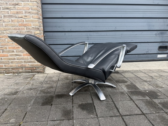 Image 1 of Recente Jori Brainbuilder relax zwart leder, medi, mono-move